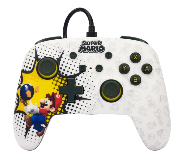PowerA SWITCH Pad przewodowy Enhanced Bob-omb Blast - 1142247 - zdjęcie